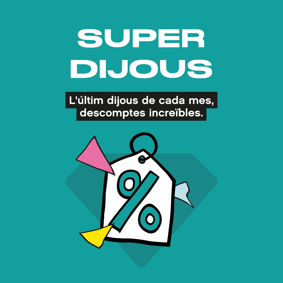 Primer #Superdijous de l'estiu! 👏

Com cada últim dijous del mes, aprofita les promocions especials que t'esperen en les teves marques preferides durant el dia d'avui.

ow.ly/cu9g50owkjn #LOutletdeBarcelona