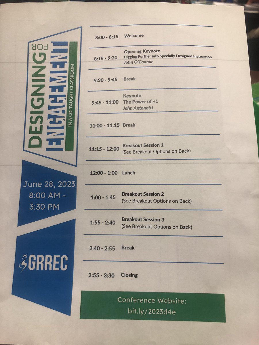 antwilliamson's tweet photo. Day 2 of #d4e2023 is off to a great start for @nweseagles #grrecky https://t.co/bC7ZQ9Mik0