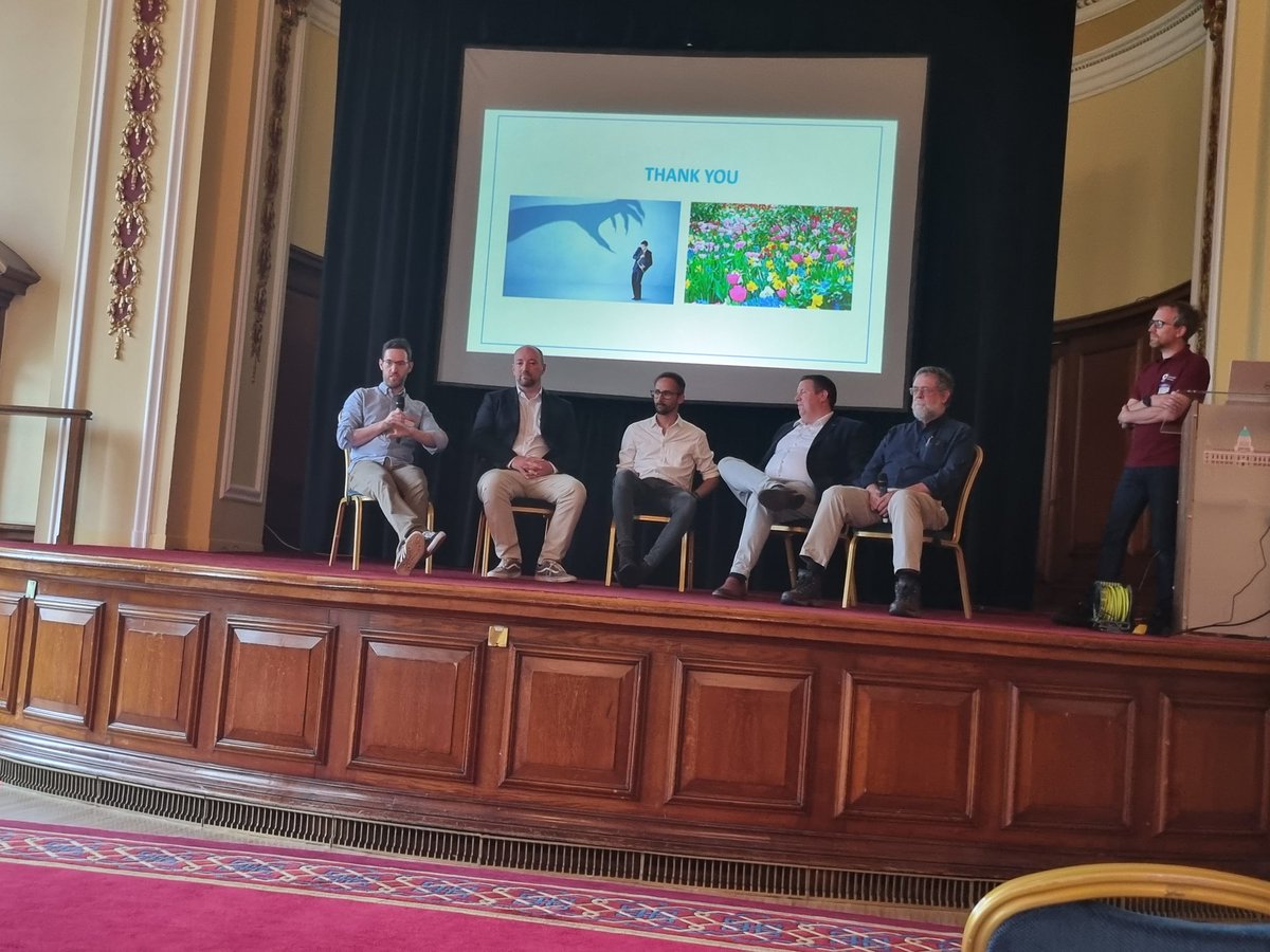 #agini Great <a href="/NI_AGI/">AGI Northern Ireland</a> panel discussion on #AI and #geospatial
<a href="/GISIreland/">IRLOGI</a> <a href="/landclan_ai/">LandClan</a> <a href="/QUBelfast/">Queen's University Belfast 🎓</a> <a href="/KORECGroup/">KOREC Group</a> <a href="/IMGS_Ireland/">IMGS</a>