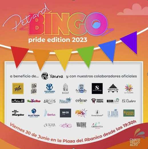 ConsorcioCCVV's tweet photo. Xa un clásico da animación veciñal no Casco Vello, a praza do Abánico acollerá a tarde do venres unha nova edición do Petardbingo!#CCVV
¡Ya un clásico de la animación vecinal en el Casco Vello, la plaza del Abánico acogerá la tarde del viernes una nueva edición del Petardbingo! https://t.co/8ISJbHCaYF