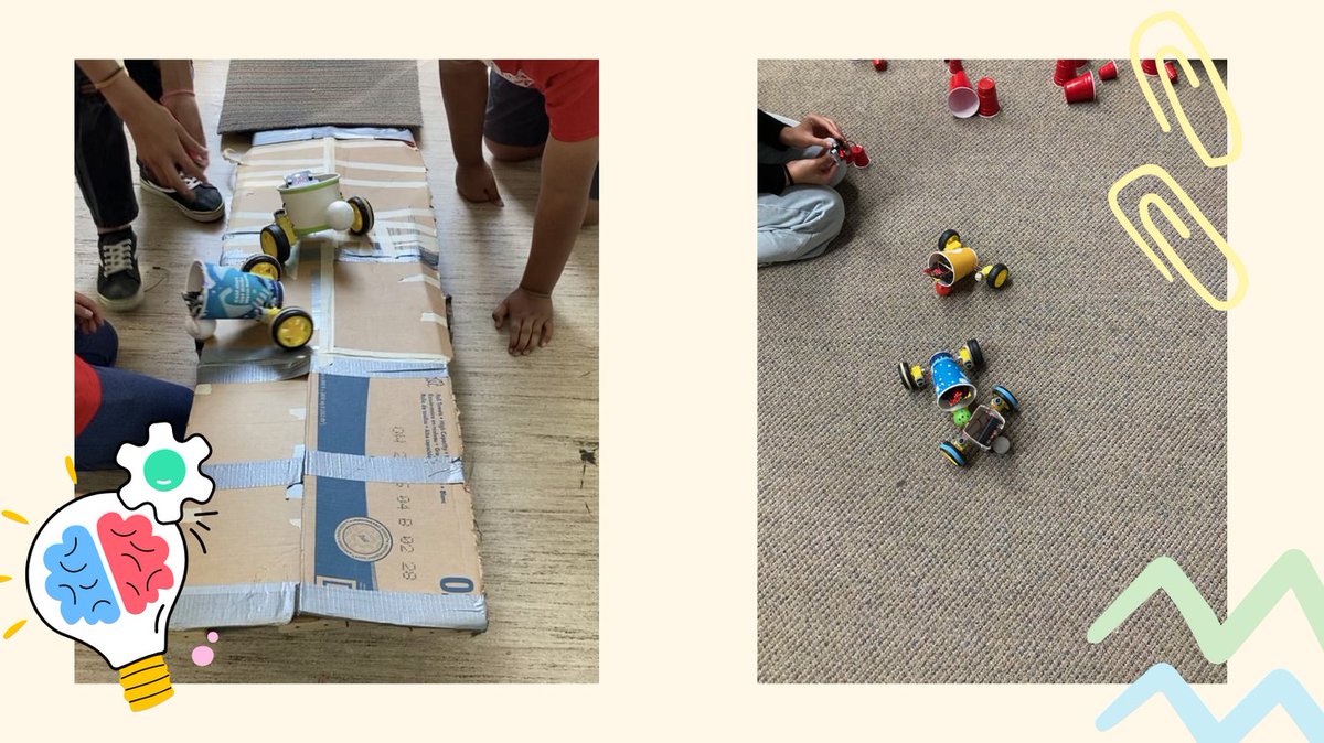 SaskCode's tweet image. Ms. Lajeunesse and her Ss displayed top-notch #STEM, problem-solving, and creativity skills while designing/ #coding their #micro:bit recycle racers. They extended their learning in many ways. Great way to end the school year!!! @GSCSNews @StoonPubSchools @ISED_CA #Edchat #Edtech