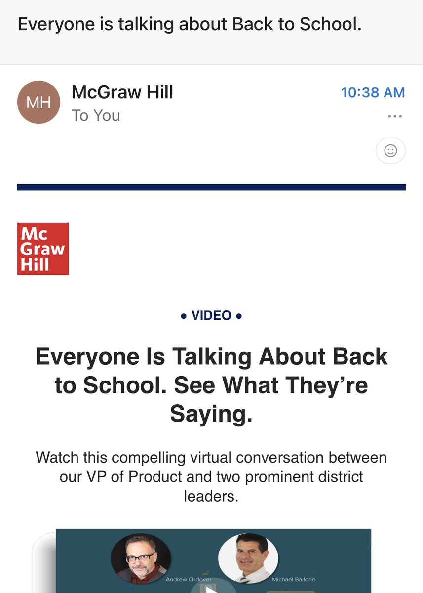 Pretty offensive to receive an email with this subject line on the first day of summer 😂