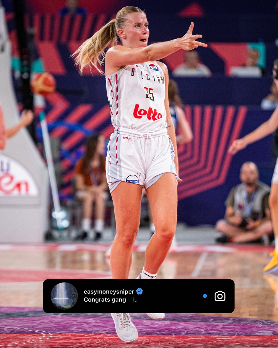 Real recognize real 👀

#EuroBasketWomen x #DareToDream