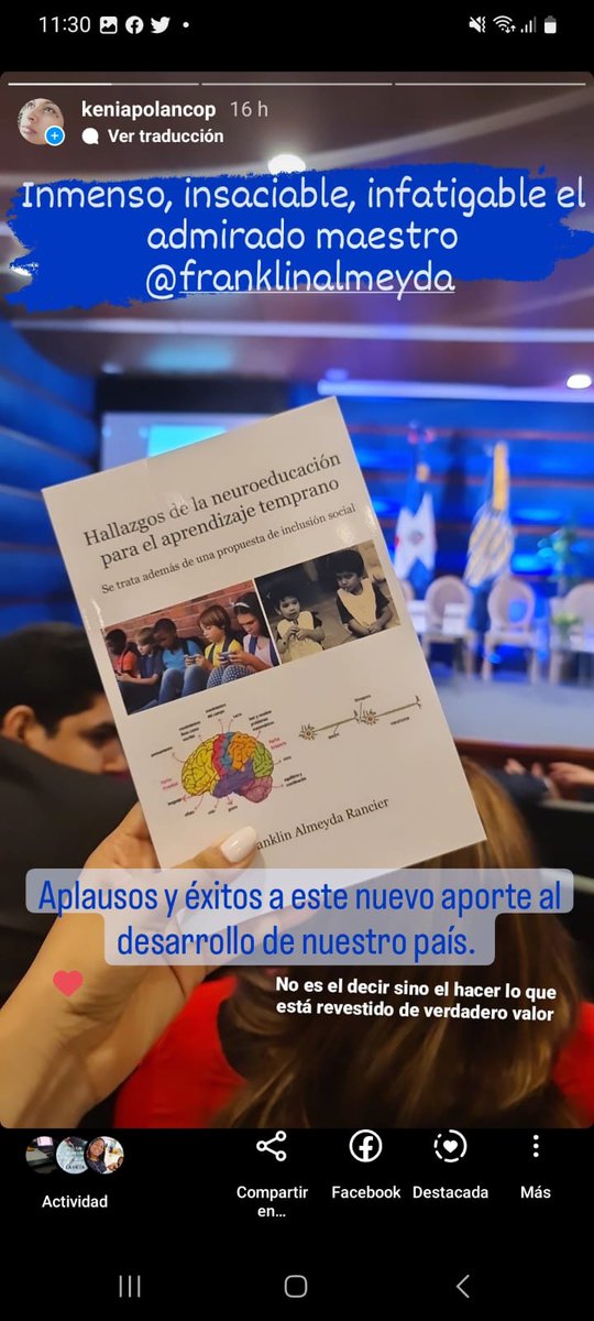 ConlaverdadKP's tweet photo. La mejor manera de decir es hacer, y en su práctica política y en sus valiosos aportes el Dr. @franklinalm ha demostrado su compromiso con la construcción de un mejor país para esta y las futuras generaciones.    Enhorabuena!! Yo feliz  y orgullosa con mi futura #neurocientista https://t.co/p3ivGK6oT2