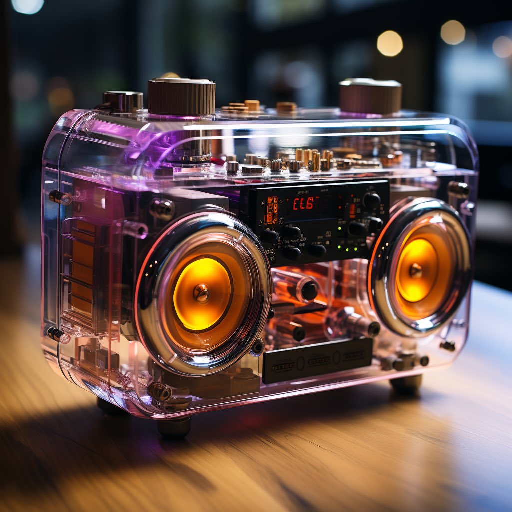 What if I could tell AI to create these speakers for me.