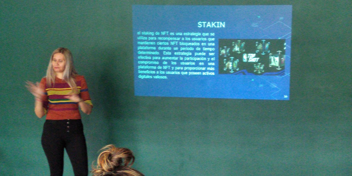 emprenderucv's tweet photo. En @GaleriaUCV Conversatorio ¨Los NFT  aplicados al arte y a los negocios¨ Hoy #28Jun con nuestra emprendedora Facilitadora Kelly Castañeda @Dayanscastaneda 

#UCV #CulturaUCV #UCVistas #EmprenderUCV https://t.co/9LRQuqzAdJ