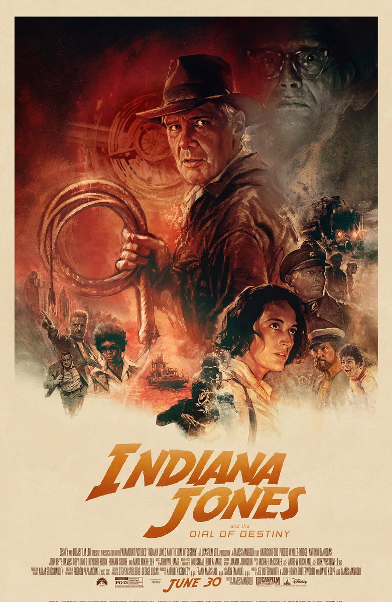 Still find it funny how Disney doesn't show their logo for Star Wars but here comes Indiana Jones and they put their 100th anniversary logo onto it before going to Paramount's and LucasFilms.