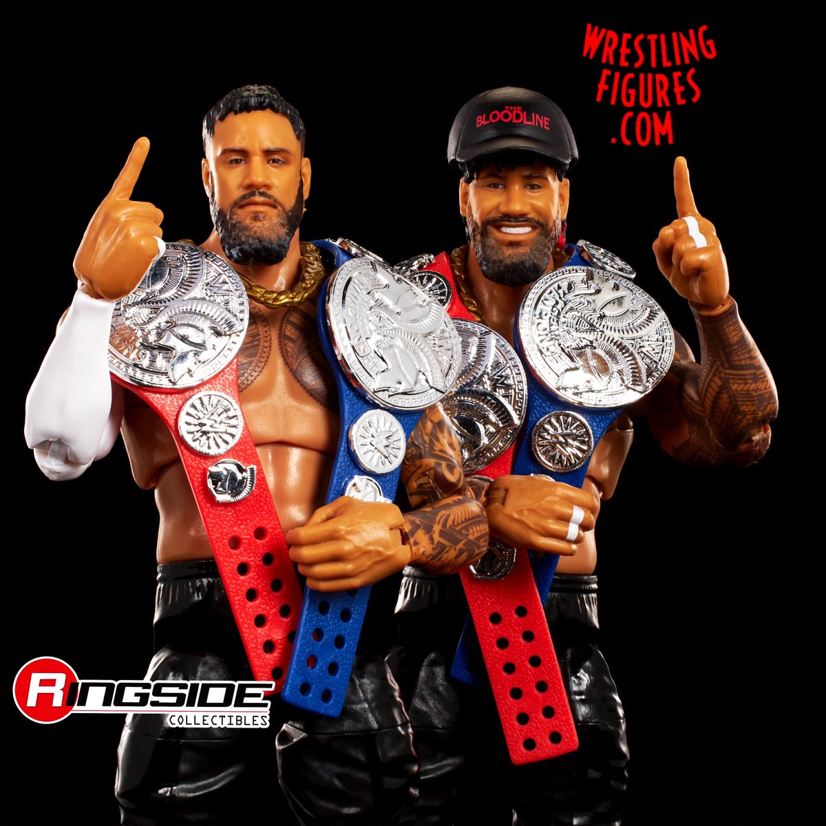 RingsideC's tweet photo. Usos The Bloodline Mattel WWE Ultimate Edition Ringside Exclusive 2-Pack! 🩸🩸🩸

Featuring Jimmy Uso & Jey Uso Ultimate Edition Figures!

Shop now at https://t.co/hMyjbdyiP7

#RingsideCollectibles #WrestlingFigures #WWEEliteSquad #WWERaw #SmackDown #Mattel #WWE #TheUsos #Usos #JeyUso #JimmyUso #Bloodline #TheBloodline #UltimateEdition @Mattel @WWE