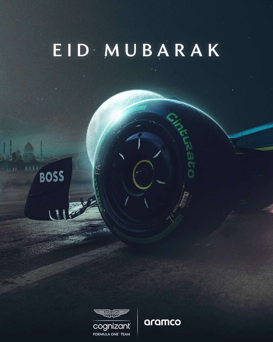 Eid Mubarak to everyone celebrating around the world, from all of us at AMF1 Team. 💚

#EidAlAdha