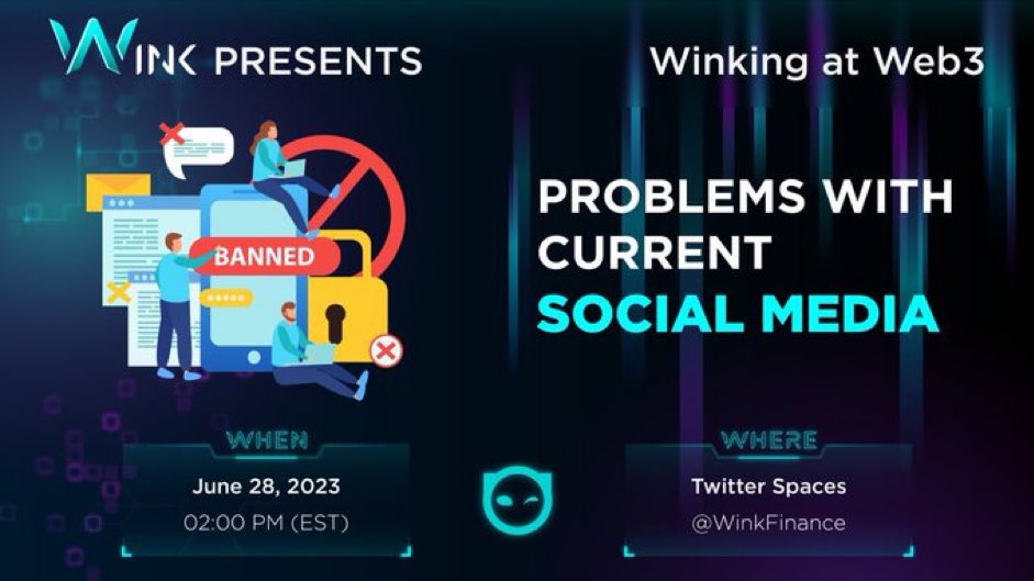Wink_Tech's tweet photo. Our first episode of Winking at Web3 is almost here

Join us with an awesome speaker panel 

@EmmarkGadgets
@MsCryptomom1
@itspaulareina
@jared_poz
@sash_jpg
@ZachBoychuk
@web3aj
@Sir_Damilare
@idaratbn
@Baltazargsaez
@Makesllc
@Ellisjordan11
@diana_web3
@Jawnxwick
@gutomartino
@Bigdami11
@BlockchainEdu

https://t.co/aWCluH07gL