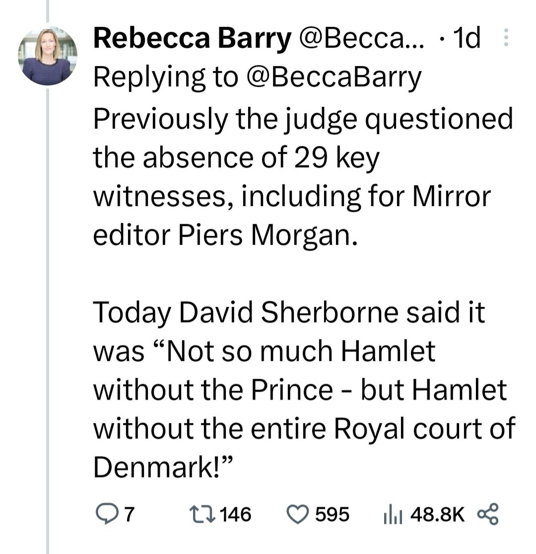 RSlater1970's tweet photo. Whatever the outcome, I'll forever be thankful to Harry for highlighting how toxic the media/press can be. I'm glad we can see the RF, Murdoch, Morgan & others, for who they really are.
#PrinceHarry #PrinceHarryVsMGN #DailyMirror #PhoneHackingTrial #HarryandMeghan #TruthWins https://t.co/ULPkUMcNoy