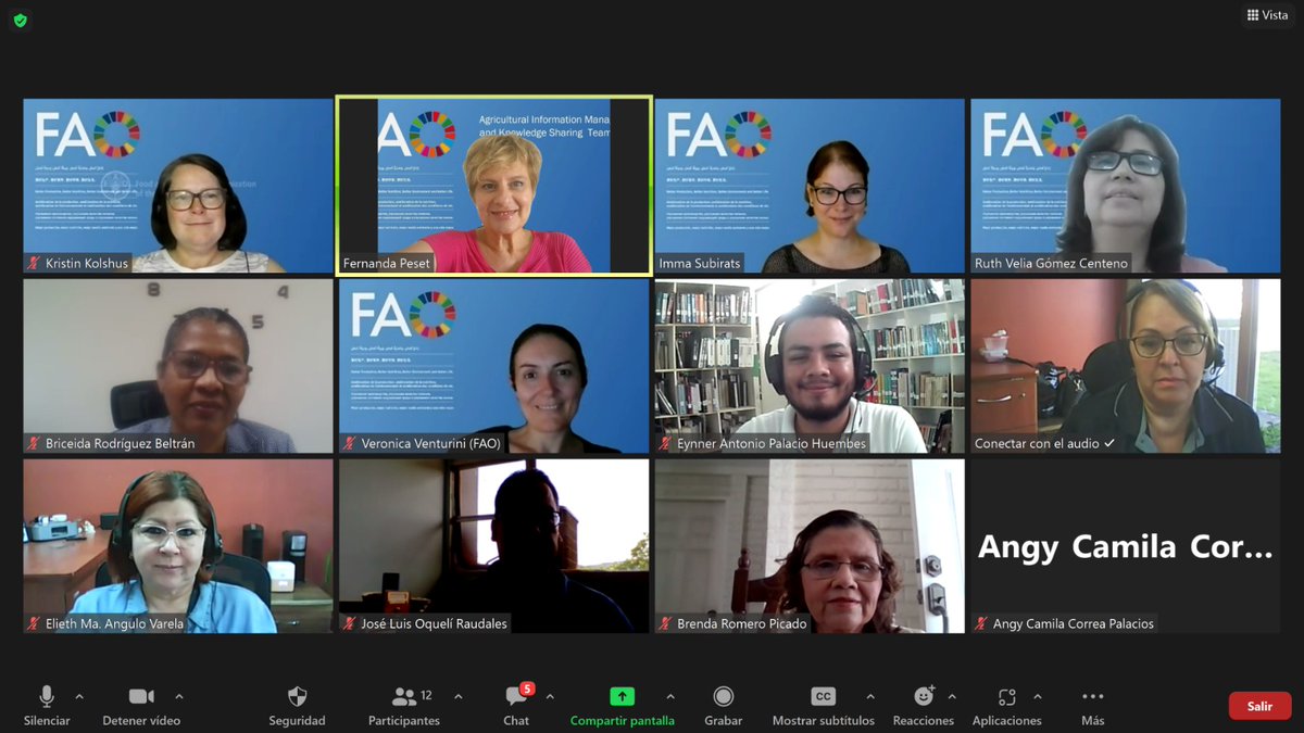 FAOAIMS's tweet photo. 💻 Hoy realizamos el Cuarto Taller Virtual de #AGROVOC, donde investigadores y editores conocieron sobre #SKOSMOS; su estructura, uso y manejo.
🌱¡Potenciando la Investigación Agrícola en América Latina!
Explora más:
https://t.co/iM9yxSThsq https://t.co/0lD6YhDvV1