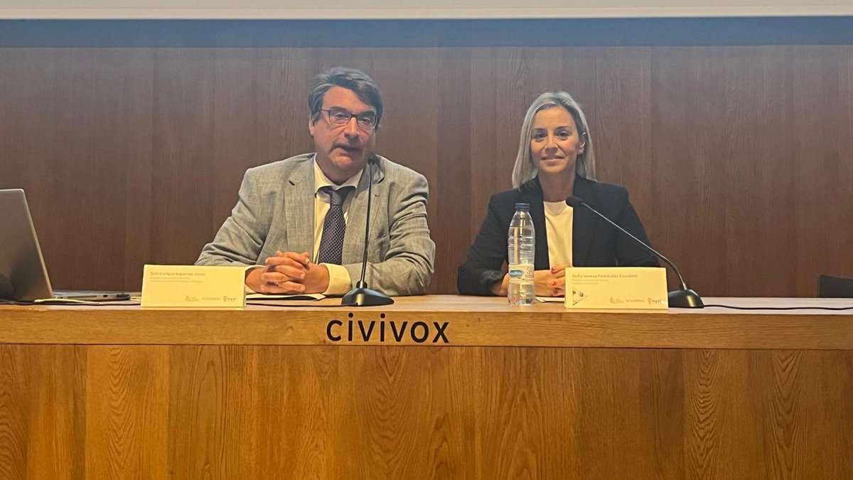 Ponencia de <a href="/VanesaFEscudero/">Vanesa Fernandez Escudero</a> sobre el estado actual de la #transparencia y algunas claves posibles para su aplicación real y efectiva en el #SectorAsegurador en las III Jornadas sobre #DerechodeConsumo y derecho #bancario