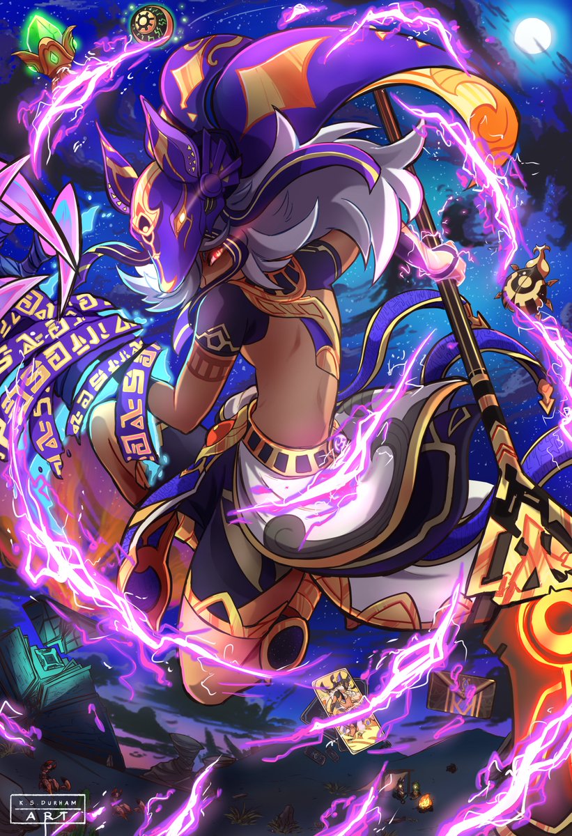 Cyno print/ Tried to practice my lighting with this one~
Preorders are open til July 15!
ksdurhamart.com/products
-
#genshinimpact #cyno