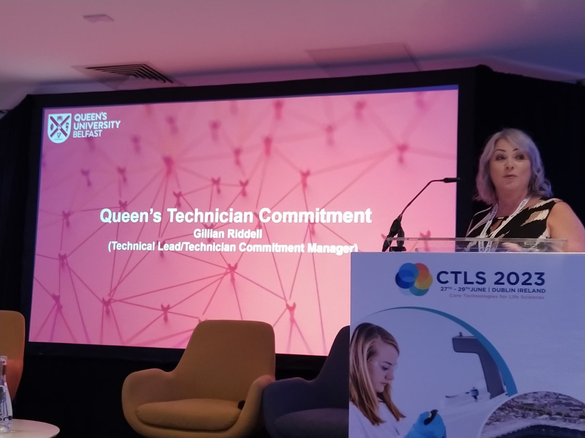 Great, as always, to hear @kellyvere and @Gill_Riddell take about the impact of the #TechnicianCommitment at #CTLS2023 this morning