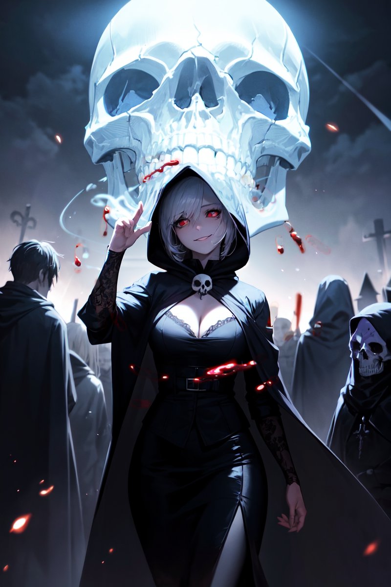 Kak_Aisfw's tweet photo. "Hun make sure you prepare some extra dinner my mother will be joining us tonight"
"Isn't she dead?!?"
"Yeah... I kind of fixed that..."
#ainecromancerchallenge #aichallenge
Congrats on 12k! @ZeusAiArt https://t.co/DpmsrDXhIB