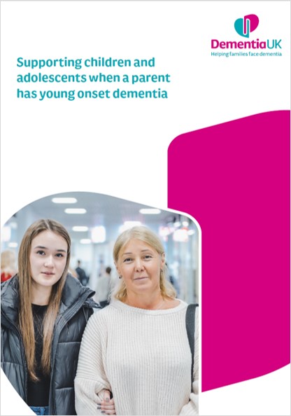 Dementia UK has published a new advice leaflet offering information and tips around supporting children and adolescents when a parent has young onset #dementia. Request or download the leaflet via their website: dementiauk.org/about-dementia… @DementiaUK