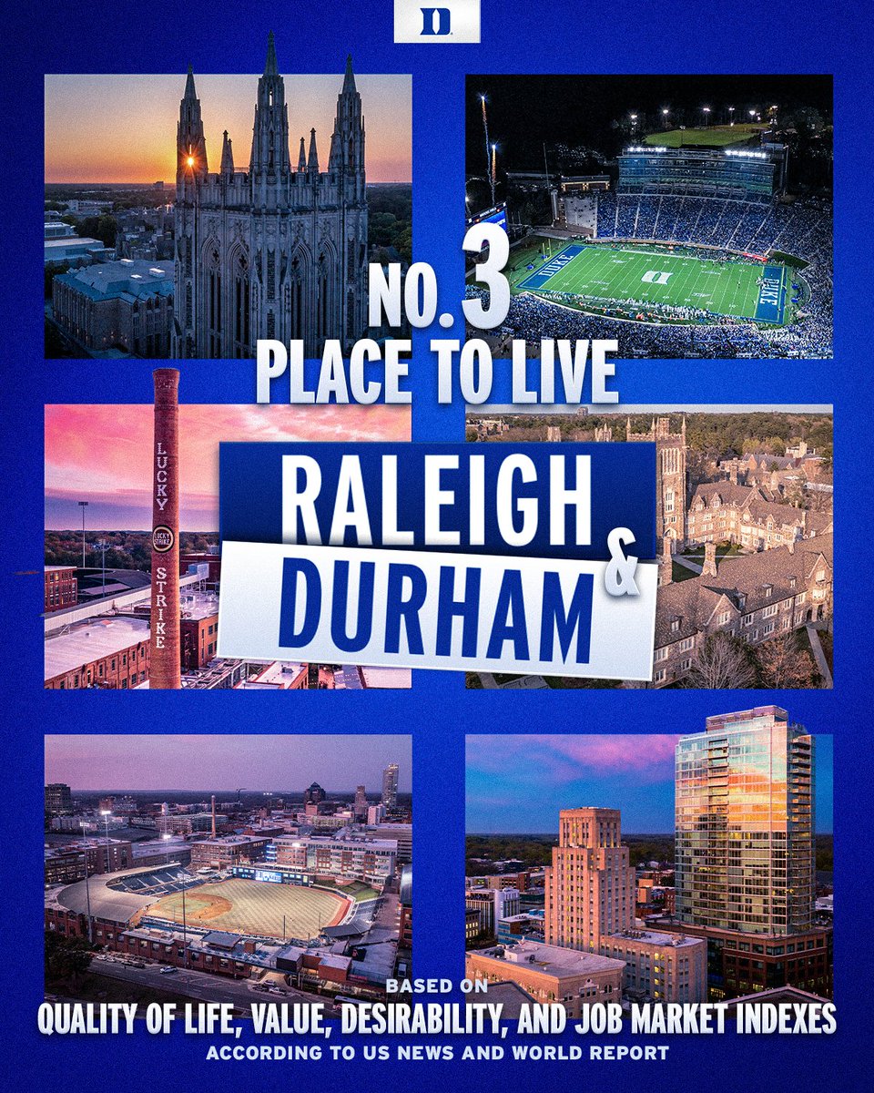 So much to do and so much to see. We're lucky to call Durham home! 💙