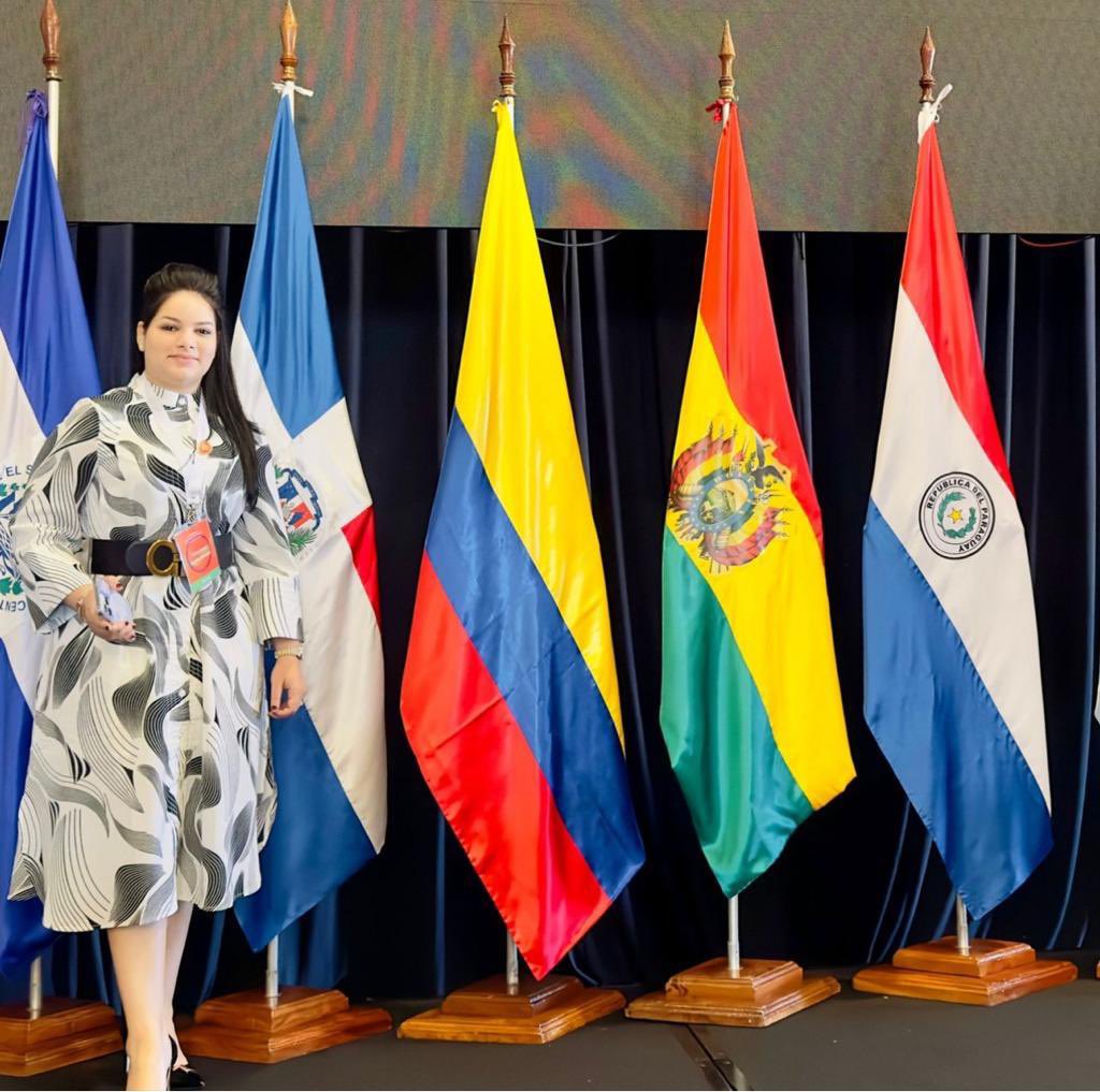 rdtributa2's tweet photo. Yorlin Vásquez, subdirectora Jurídica de Impuestos Internos, estuvo representando a la DGII en la Octava Reunión Latinoamericana de Punta del Este, en Paraguay a los fines de tratar los temas pertinentes de cómo hacer frente a la evasión fiscal. https://t.co/77aQPN2b97
