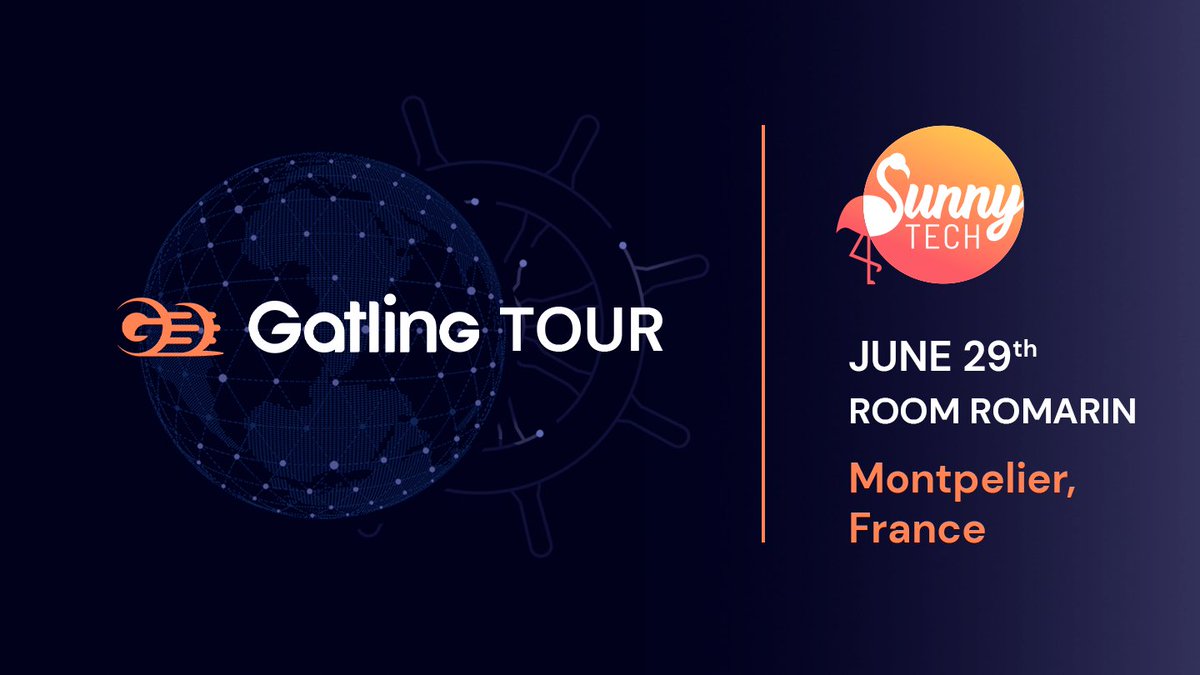 GatlingTool's tweet photo. D-1 for our #loadtesting workshop at @SunnyTech_MTP , see you there!

🚀 Room 2
📅 June 29th, 2023
⏰ 2:00 p.m (CET) https://t.co/3xUMOrkohn