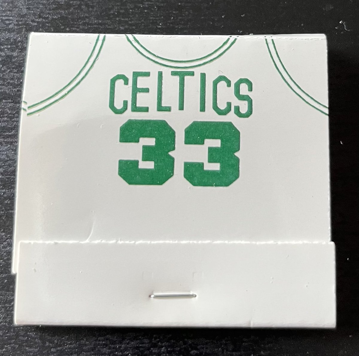 PDMartis's tweet photo. Amazing what you find when you start organizing things that have been in the basement for years! In my matchbook collection from the @celtics MVP Club. #RetirementLife #PDMSU https://t.co/QCjLnGzWOB