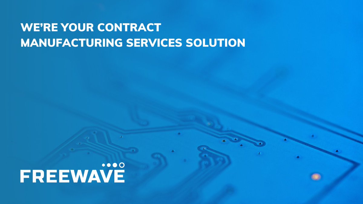 Partner with FreeWave's PCB Contract Manufacturing Services for seamless, reliable, and high-quality electronic manufacturing solutions!

Contact us today to get started: bit.ly/41j1E3y

#MadeinUSA #ContractManufacturing #ISOCertified #PCB #Electronics #Manufacturing