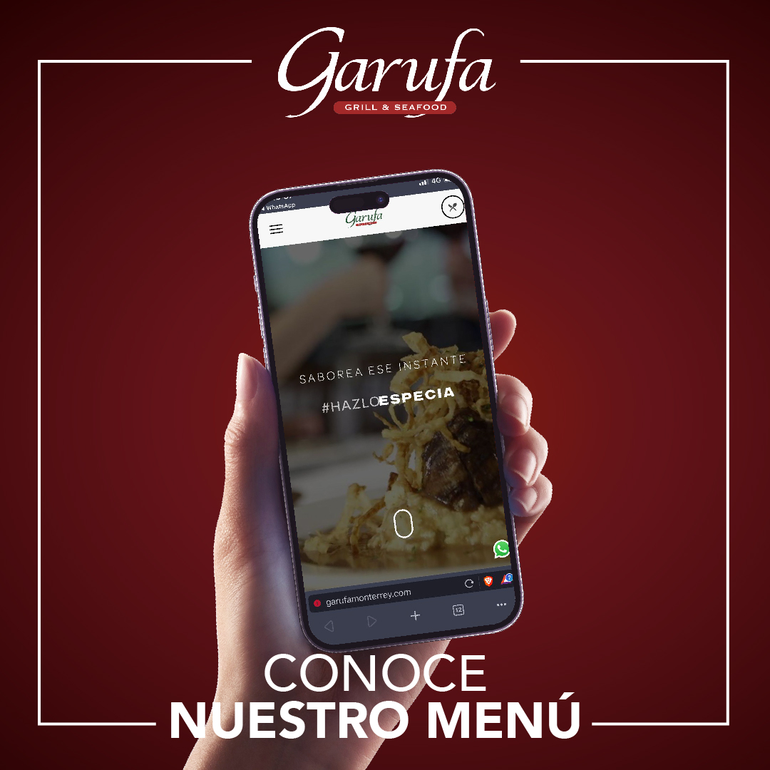 GarufaMonterrey's tweet photo. ¿Ya conoces todos nuestros platillos? ➡️➡️➡️ https://t.co/GdmLFYM84W ingresa a nuestro menú y sorpréndete.
Reserva: (81) 1986 0893

#Garufa #saboresquehacentudia #platillos #restaurante #comidaargentina  #nuevoleon #paseosanpedro #altacocina #lamejorcomida #menu https://t.co/HpZiIkwiLc