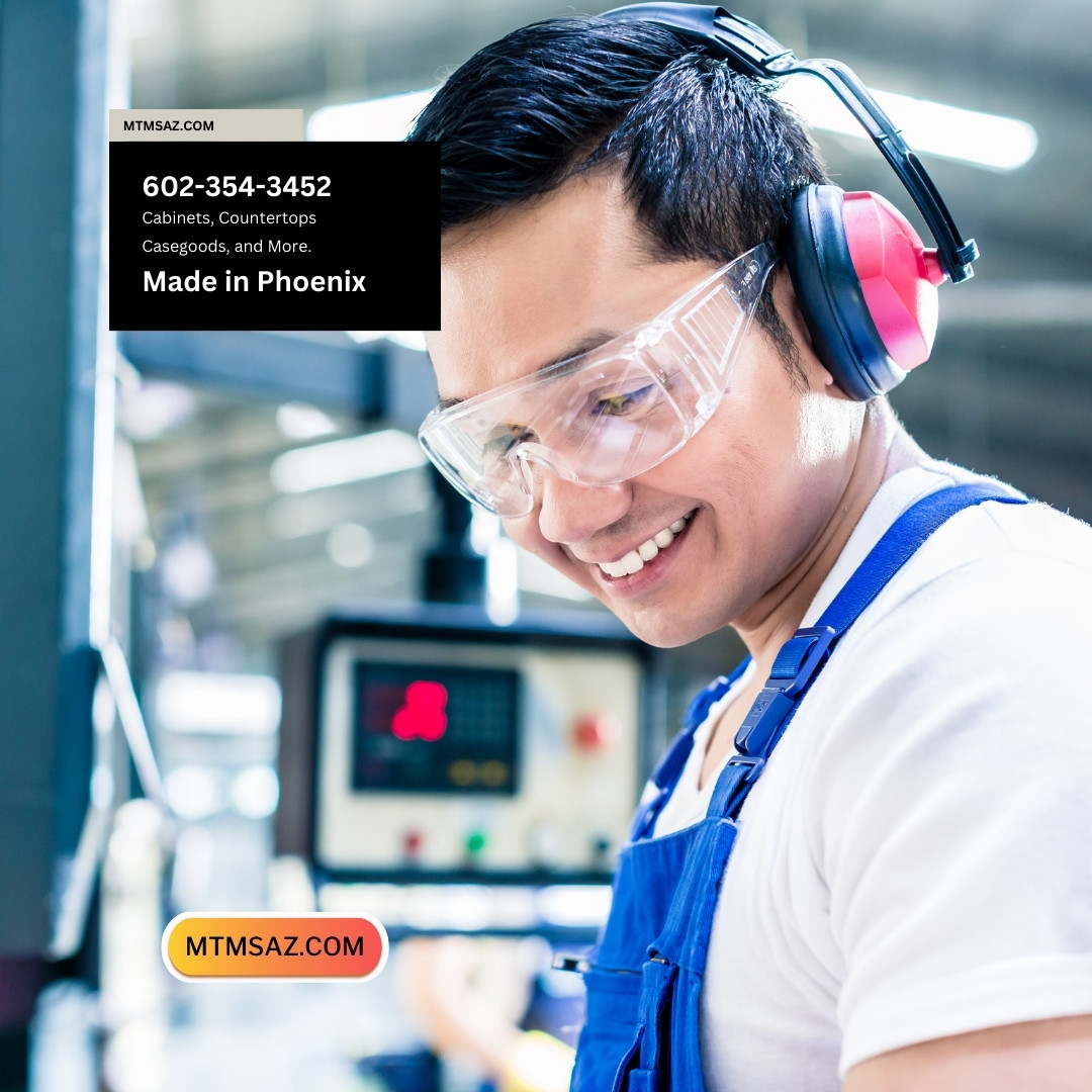 Experience exceptional service and craftsmanship with MT Manufacturing Services. We love what we do - creating remarkable spaces for our valued clients. Contact us at 602-354-3452 for quotes and let's bring your vision to life! #MTManufacturing #ExceptionalService 🌟💼🔧