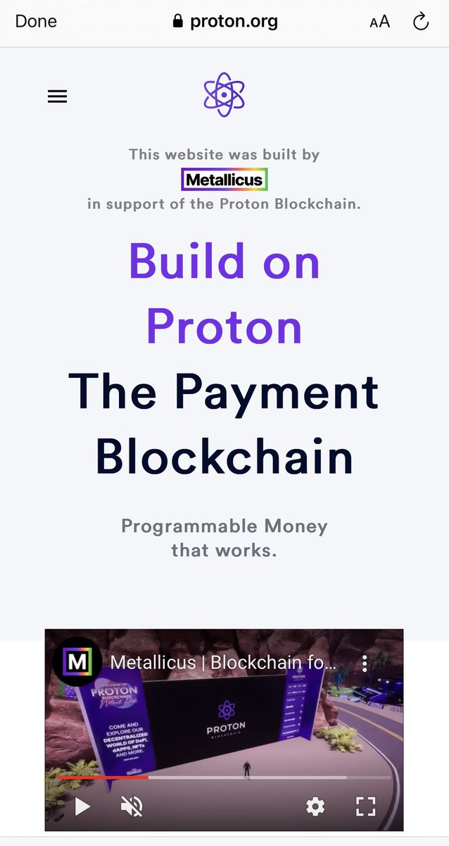 $XPR #Proton #Metallicus #Blockchain #crypto
