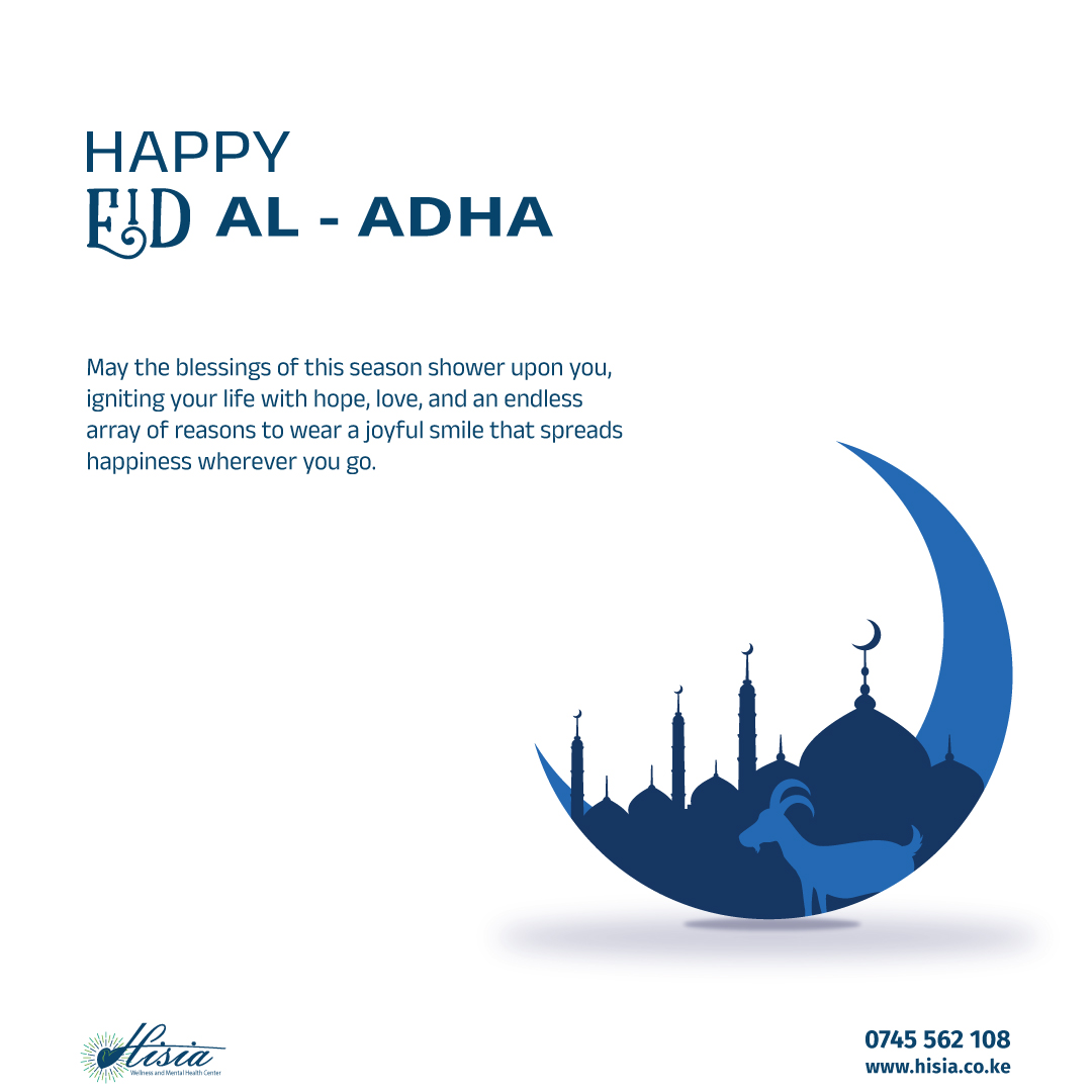 HisiaPsychology's tweet photo. 🌟🙏 This Eid al-Adha, let us pause, reflect, and express our gratitude for the blessings in our lives. It's a time to share joy, compassion, and generosity with those in need. Wishing you and your loved ones a blessed and joyous Eid! #EidAlAdha #TimeForGiving https://t.co/bqFs7EVXeU