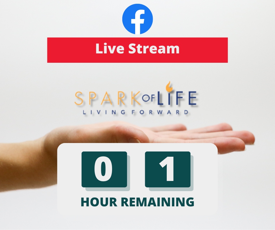 SPARKOFLIFEFNDN's tweet image. ⏰ 1 Hour to Go: In just 60 minutes, we'll be discussing 'The Gift of Desperation' live on Facebook. Ready to join the conversation? Have your questions ready for the chat! #1HourToGo #GiftOfDesperation