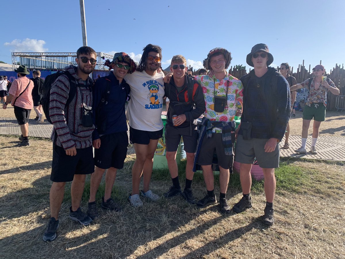 LiamF672's tweet photo. No better place to be having a Laugh with your best mates👌, Gets better every time 👏 Special gaff Glasto https://t.co/QCY2UWqxQU