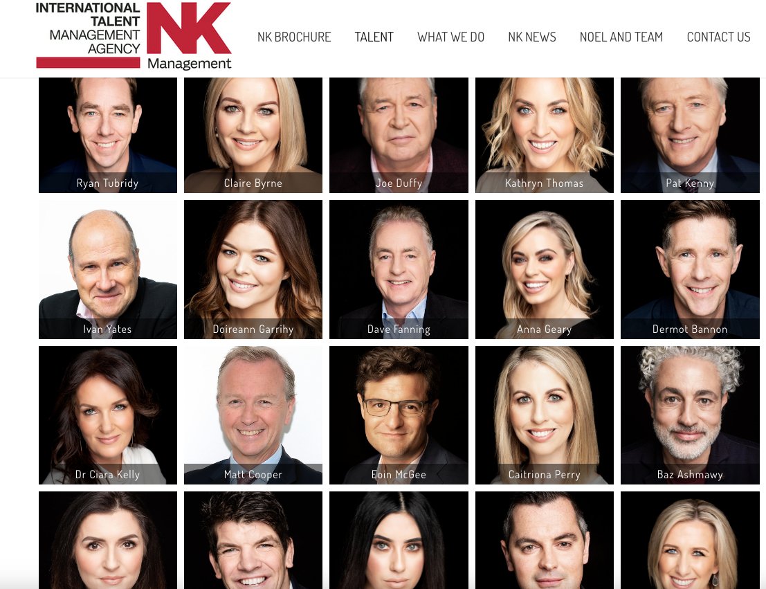ThePhoenixMag's tweet photo. Oireachtas media chair @NiamhSmythTD has been particularly anxious to find out from the @rte suits how many RTÉ stars Noel Kelly represents. A visit to the @nkmanagement website might save a lot of time, #rte #Tubridy #Goldhawk https://t.co/SeH53L8ZTw