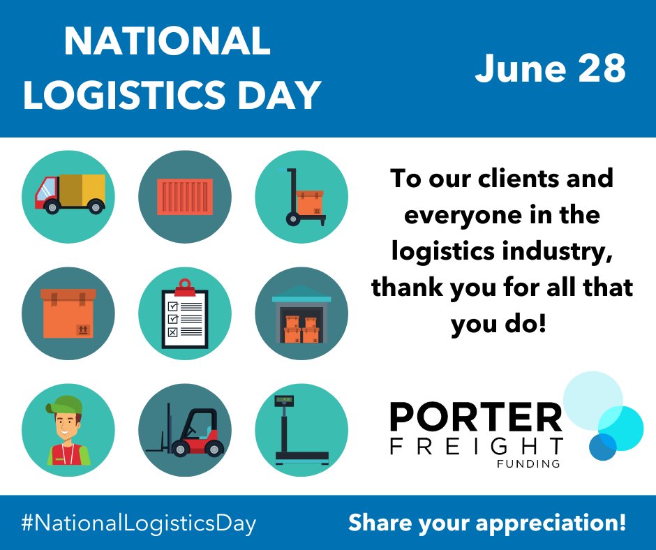 Porter_Freight's tweet photo. Rarely are logistics workers appreciated for the role they play in keeping the world running. Today we want to recognize the hard work &amp; dedication our customers and drivers everywhere! Thank you for all that you do. We're proud to help you stay running! https://t.co/b454Wt0TNp
