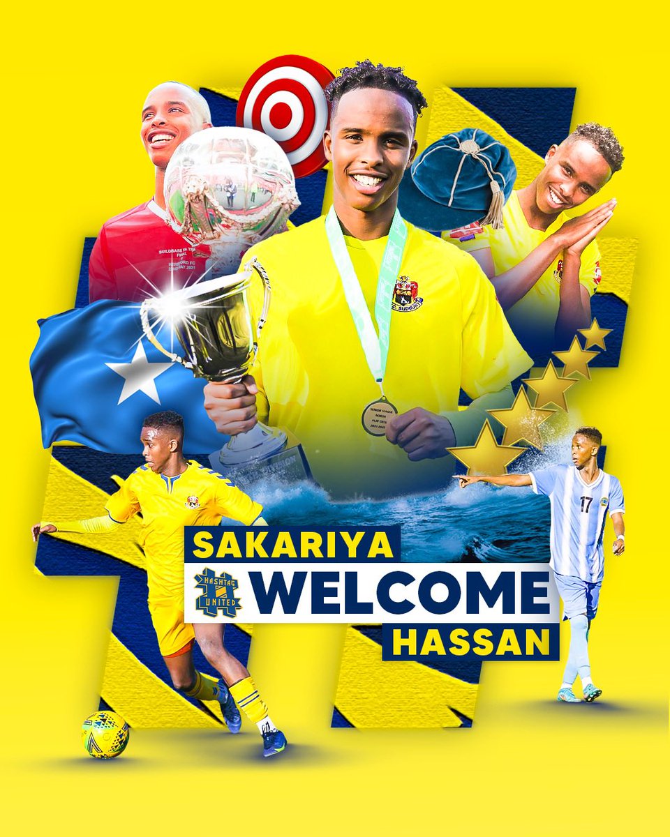 hashtagutd's tweet photo. NEW SIGNING ✍️ @SakHassan1 

We are delighted to welcome Sak Hassan to the club having joined from last season’s rivals Sudbury! With an international goal 🇸🇴 to his name, we’ll be hoping the Ocean Stars’ attacker will add some firepower to our front line 🔥

Welcome him below👇 https://t.co/AzyGB9raRf