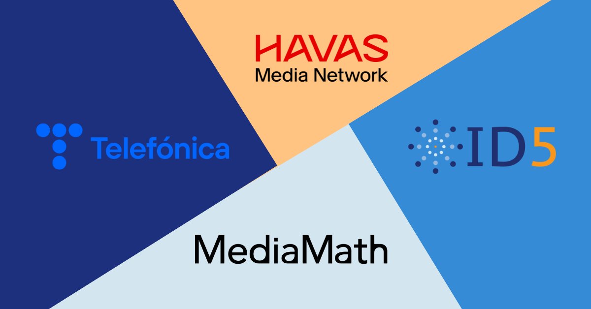 Check out the latest case study below to see how Telefónica was able to reach cookieless audiences, reduce CPL by 34% and CPA by 54% using ID5's ID in collaboration with Havas Spain and MediaMath!

hubs.li/Q01W5NTd0