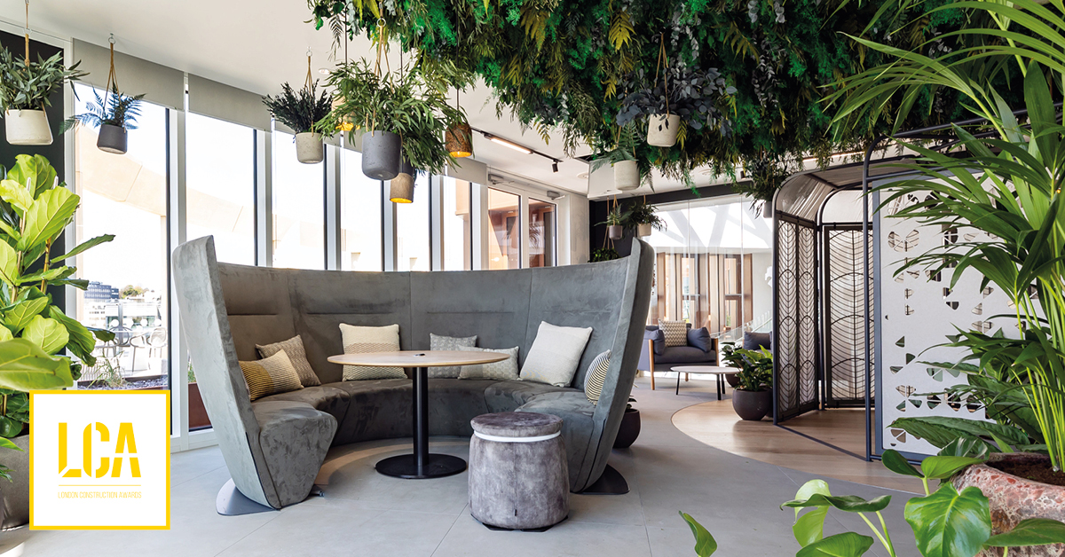We’re excited to announce Osborne Clarke’s ultra-sustainable office has been shortlisted for London Construction Awards! Wish us luck!

#workplacedesign #officefitout #sustainabledesign