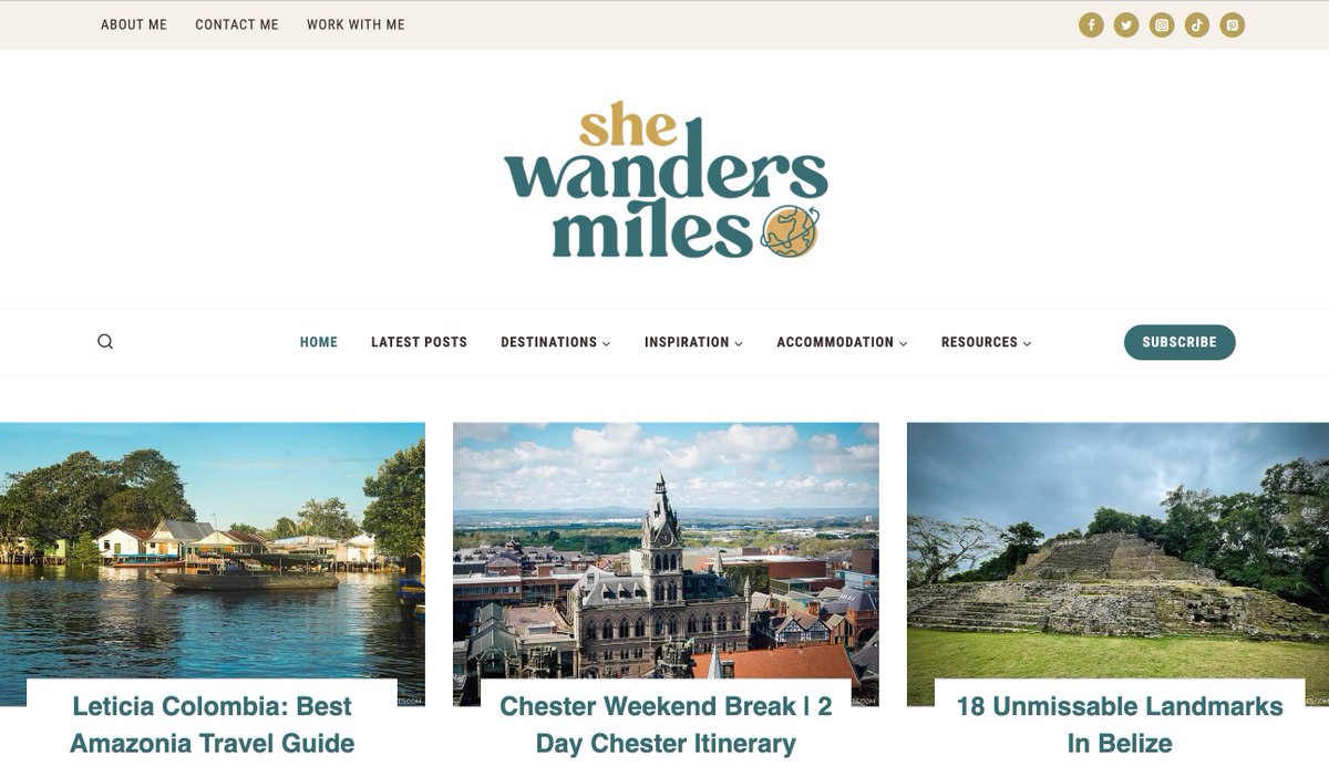 wandersmiles's tweet photo. I'VE REBRANDED https://t.co/GGCWXDoHwy
Focus on adventure, culture and conscious travel. As I embark on a slow solo journey to South America, it is the right time to launch 'SHE WANDERS MILES' with a new logo and a fresh new website.
#travelblog #adventuretravel #conscioustravel https://t.co/HKzmBcy1Yu