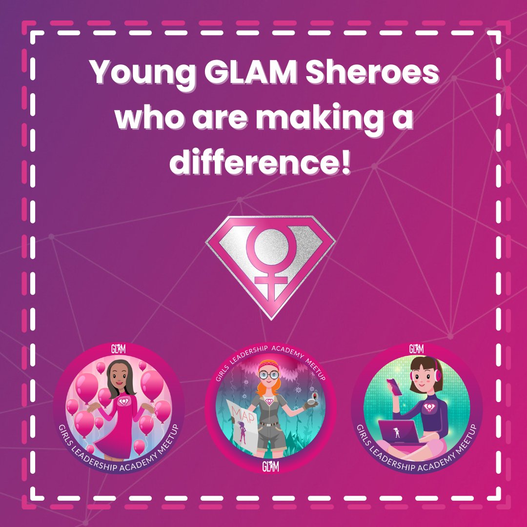 GLAMReadyToLead's tweet photo. We LOVE learning about the recognition and success of some younger #GLAMSheroes! 💪🏽 BIG shout outs to Dasia Taylor, Neha Shukla, and Samaira Mehta for this recent @Forbes article written by Madeleine Key 🦸🏽‍♀️ https://t.co/E0G2sRtitN https://t.co/qxtmeSUfCv