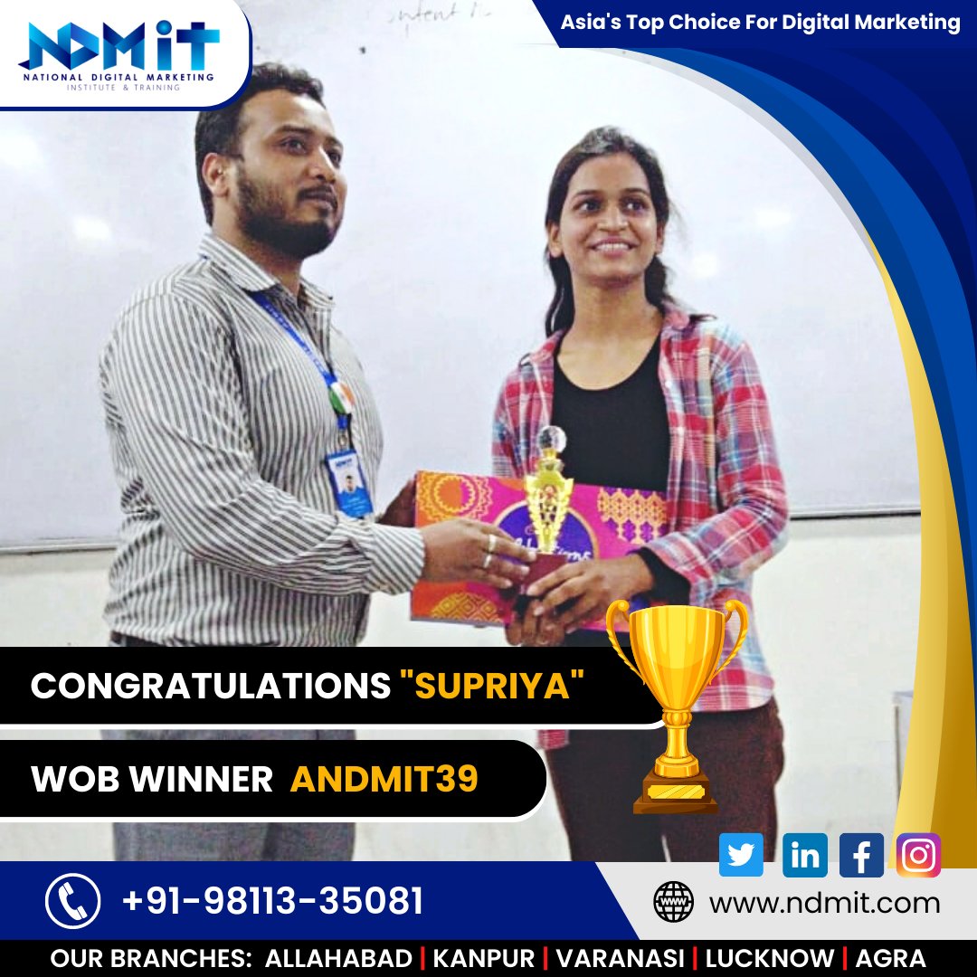 ndmit12's tweet photo. WOB Winner ๐
#NDMIT #DigitalMarketing #Website https://t.co/ORiEKruaPy