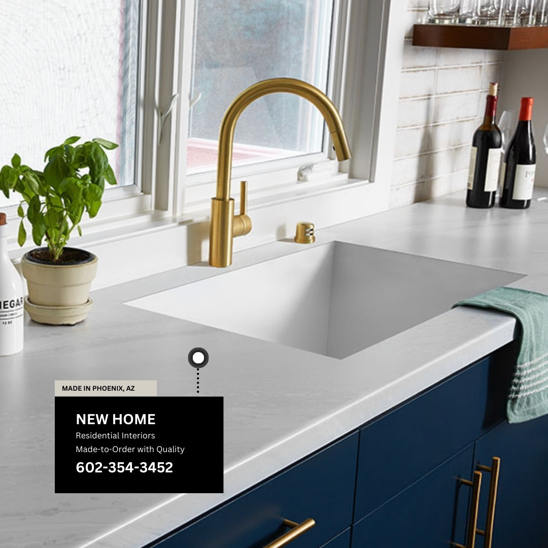 Build your dream home with MT Manufacturing Services. From custom cabinets to exquisite finishes, we offer the highest quality solutions for new homes. Contact us at 602-354-3452 for quotes and let's create a space that reflects your unique style and vision! #MTManufacturing 🏡✨