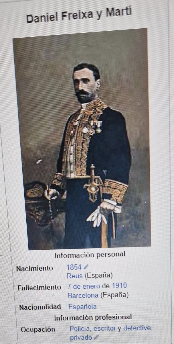 INVESPAIN's tweet photo. Hoy, gracias a mi gran más que amigo y compañero @oscarqyd , tengo en mi biblioteca las obras originales  del primer detective español D.  Daniel Freixa. El mundo del crimen (1.888) y La policia moderna (1.893).  Gracias amigo mío por tanto. https://t.co/kCRsTlJBIc
