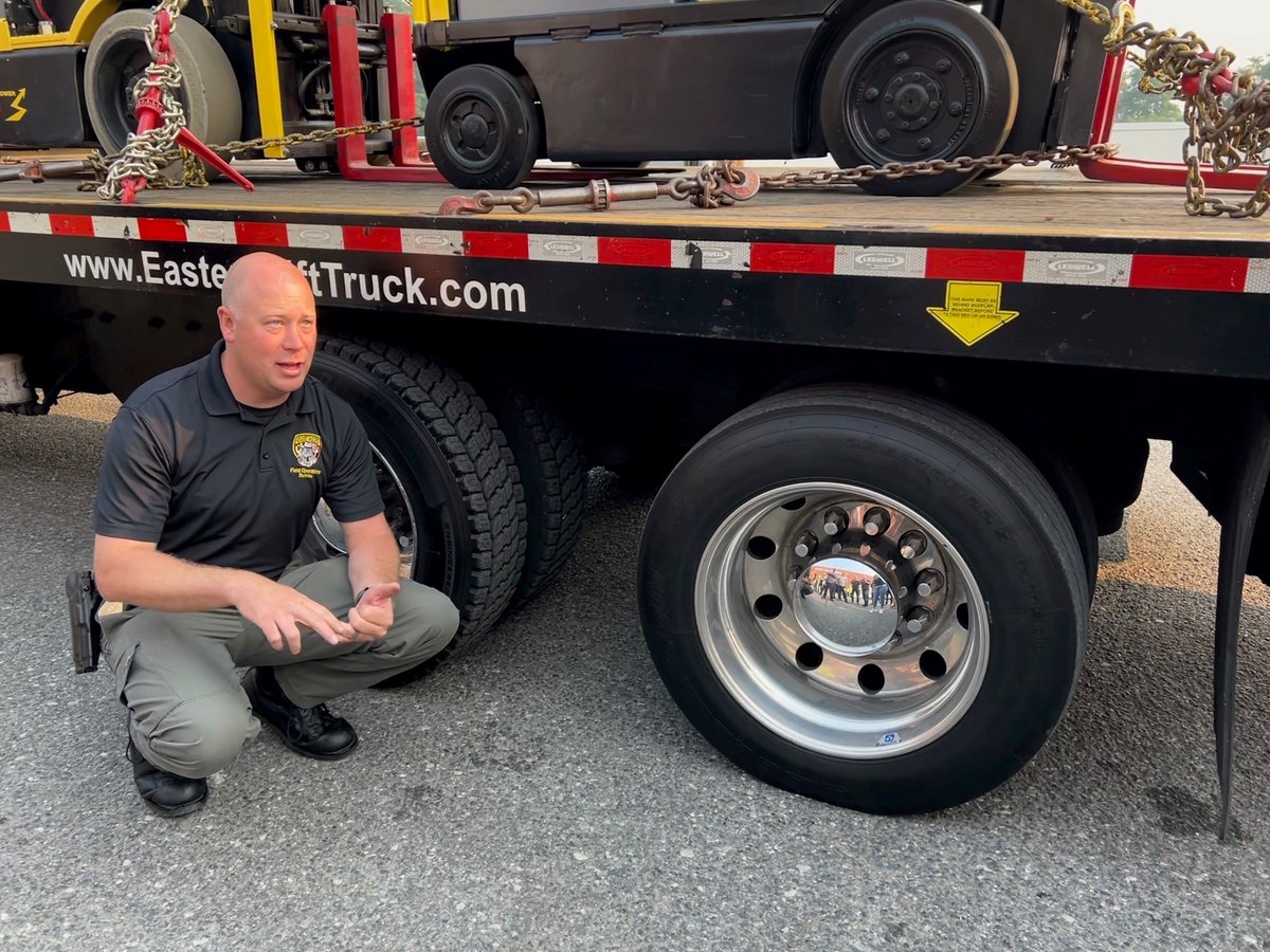 ELTCustomerSrvc's tweet photo. We want to thank the @MDSP for attending our safety mtg earlier this mo. Topics ranged from load securement & tire ratings, to GVWR & GCVWR, Federal Clearinghouse, & even recent marijuana legalization. Thank you Troopers!
#EasternLift is #SafetyFocused #WeAreKnownforGoodService https://t.co/qgA63Bmzok