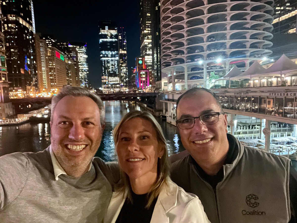 #OurCoalition's leadership team all met up in Chicago recently to connect, brainstorm, and plan for the second half of the year. 🛥️ 🌆