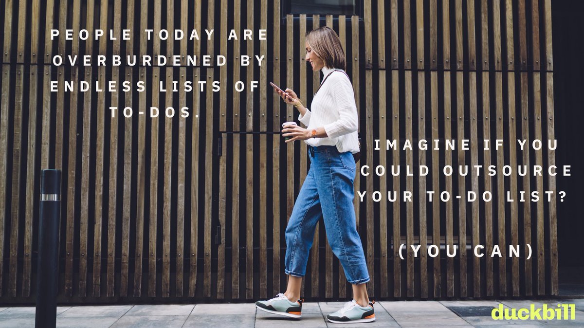You don't have to imagine. It's possible with Duckbill.
#justduckit #getduckbill #lifemanaging #lifemanagement #outsource #todos