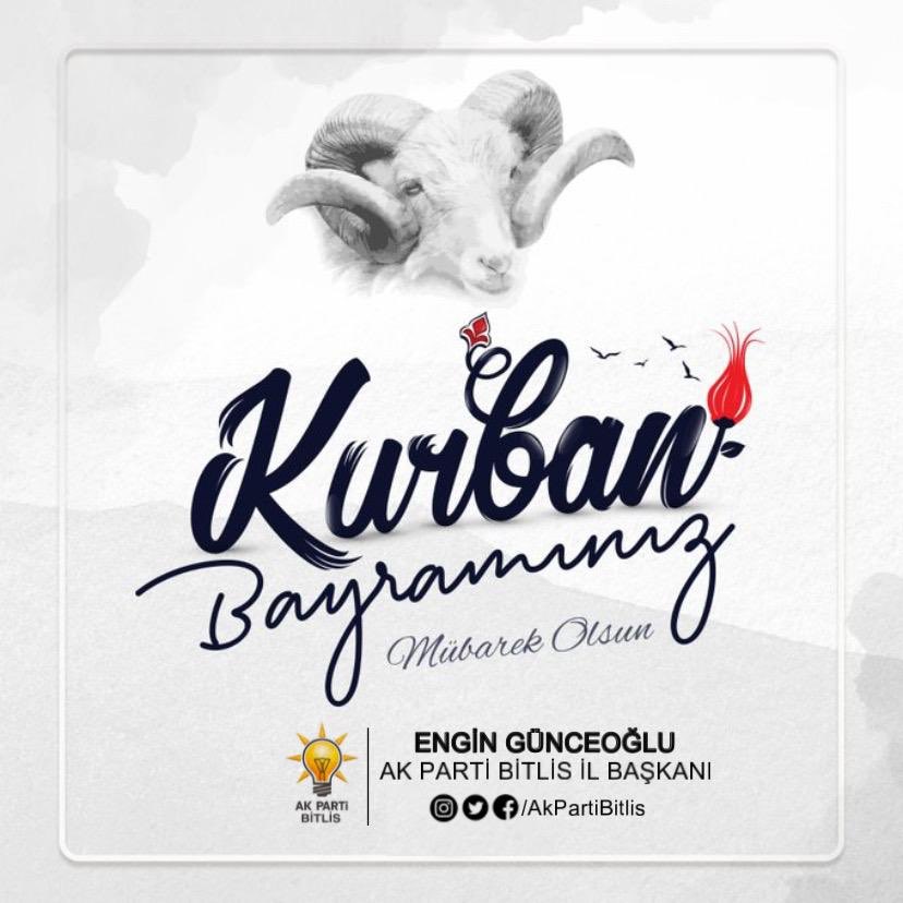 Hz. İbrahimce bir adayış ve Hz. İsmailce bir teslimiyettir Kurban. Rabbim bizlerede adanmayı ve teslim olabilmeyi nasip etsin... 
Sevdiklerinizle mutlu ve huzurlu bir bayram geçirmeniz dileği ile...
