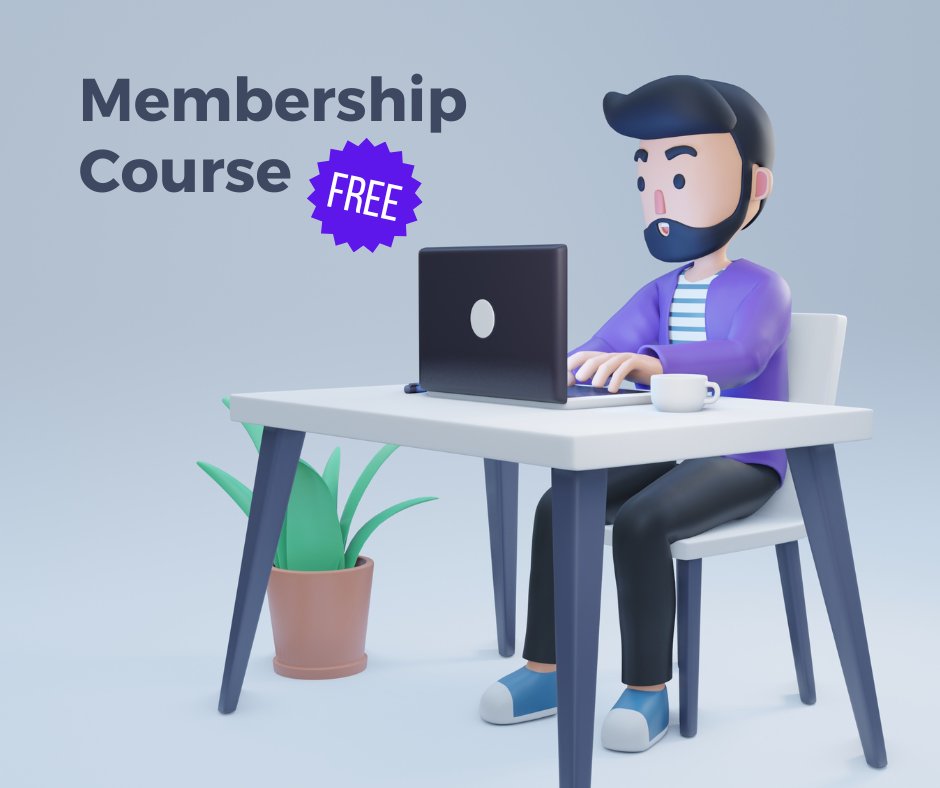 I'm giving away a new course, for FREE

In this 6-lesson course, I'll teach you how to build your very own profitable membership website from scratch

To get it:
Follow, like, retweet, comment ‘send’

&amp; I'll DM it to you, for free.
