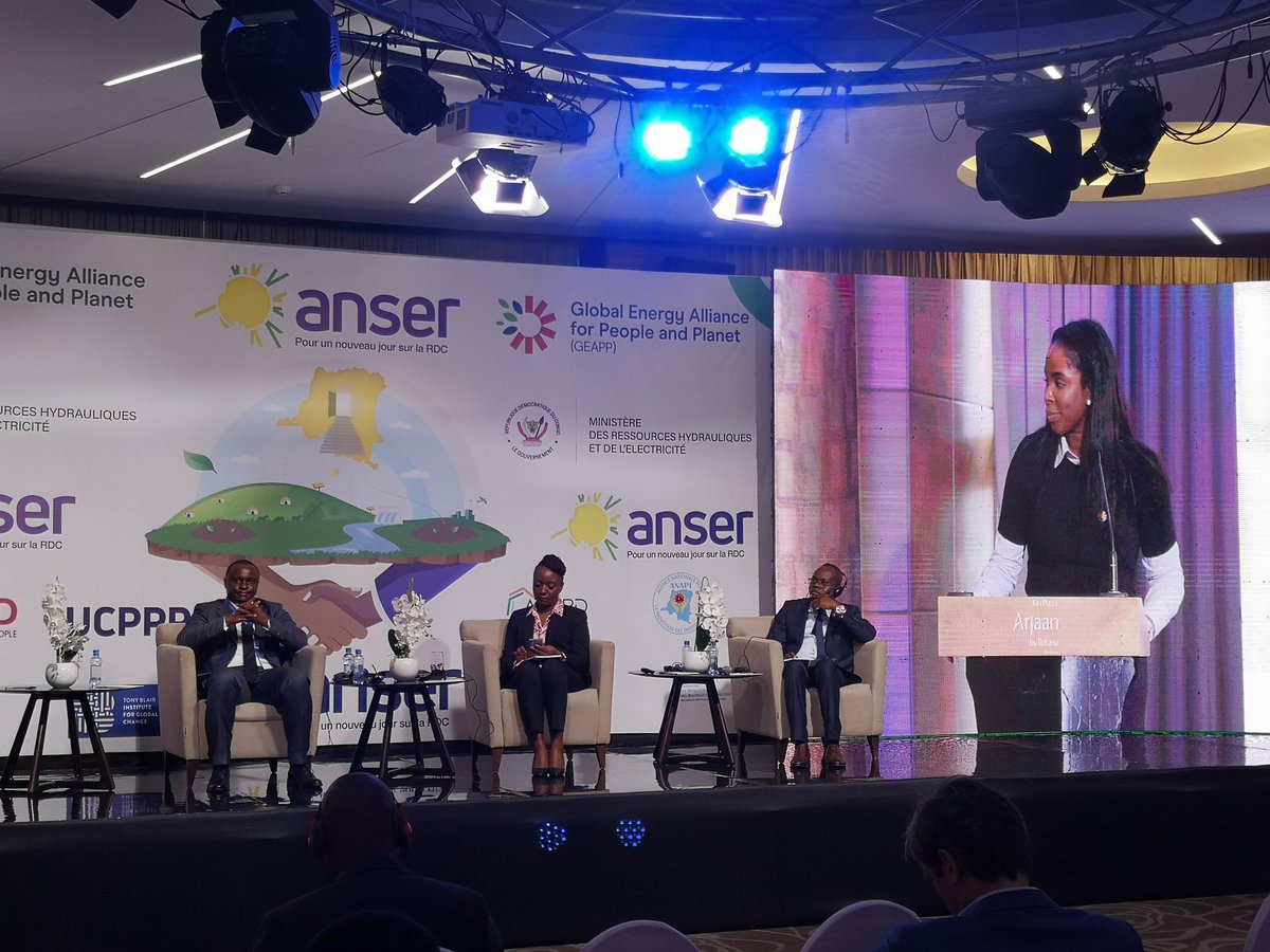 IevaIndre's tweet photo. @repp_energy @Camco_tweets investee @CongoNuru (provisionally) awarded @SEforALLorg UEF #RBF for 3,800 connections in Kindu #DRC supporting the policy objectives of the #GoDRC! Félicitations !
@anser_rdc #SDG7 #TableRondeANSER #climatefinance #electrification #energyaccess https://t.co/H9OvnPMXlQ