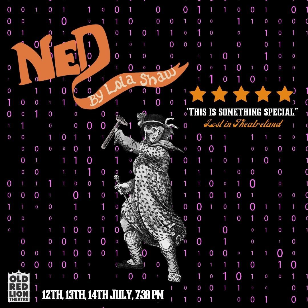 ORLTheatre's tweet photo. A dark surreal comedy about disenfranchised human beings, loneliness &amp; nostalgia. 

'NED'
@l0lashaw @lukehammond_ 
Three Nights Only! 

https://t.co/OQbEQO13WX get tickets here

#theatre #newwriting #technology #comedy https://t.co/CKsxgqeBKY