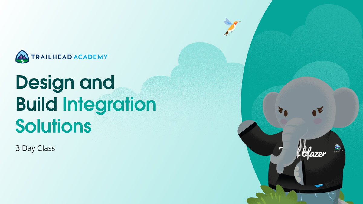 trailhead's tweet photo. Jumpstart your Architect journey today! ๐
Explore the foundations of integration concepts from Salesforce Certified Instructors in our 3-day class. ๐ค
โจ Bonus: 25% off for #PremierSuccessPlan customers โจ
Register now โก๏ธ: https://t.co/e092sS0Z5A https://t.co/rZPzKgDM4Y